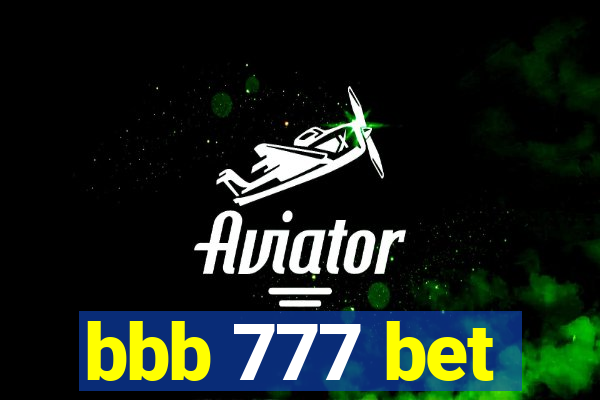 bbb 777 bet